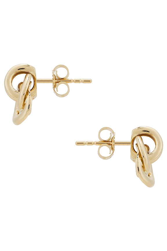 view 2 of 2 BRINCOS in 14k Solid Yellow Gold