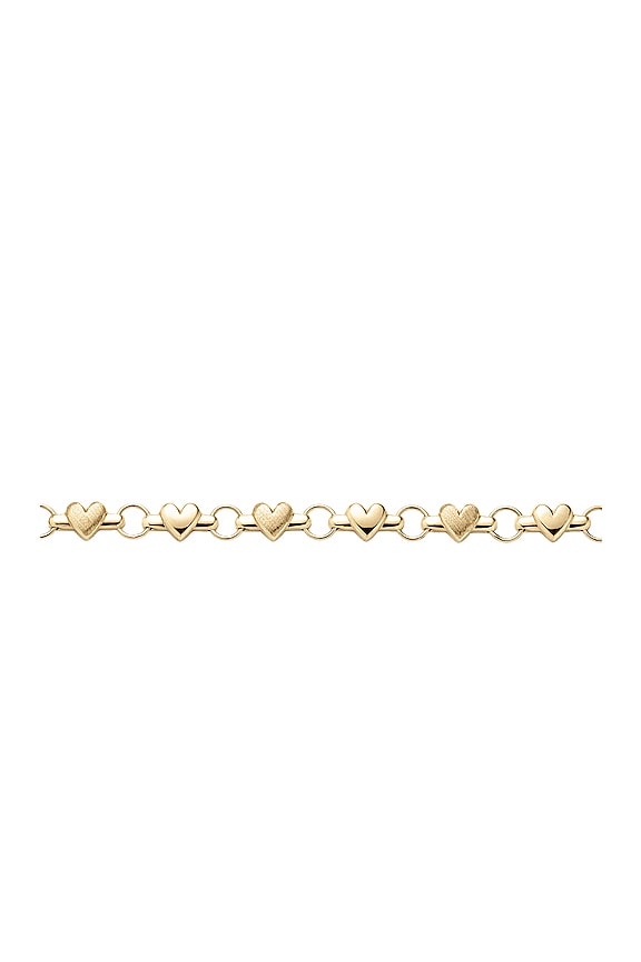 view 2 of 3 Heart Of Gold Bracelet in 10k Yellow Gold