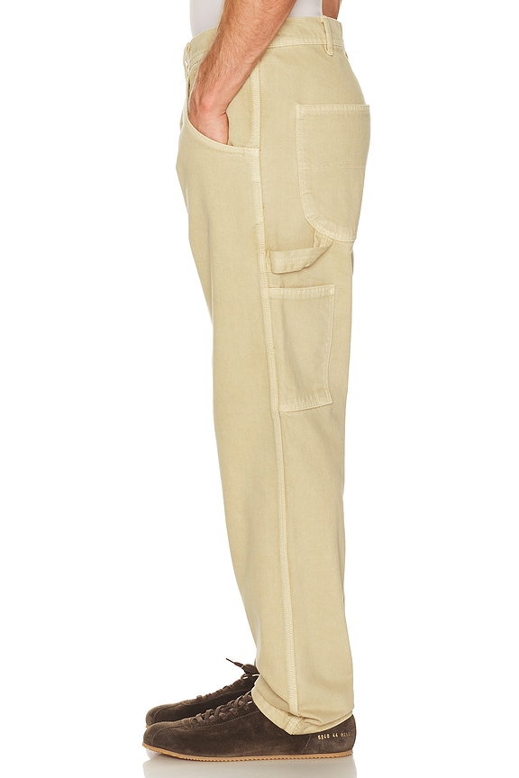 view 2 of 5 80's Painter Pant in Eucalyptus Canvas