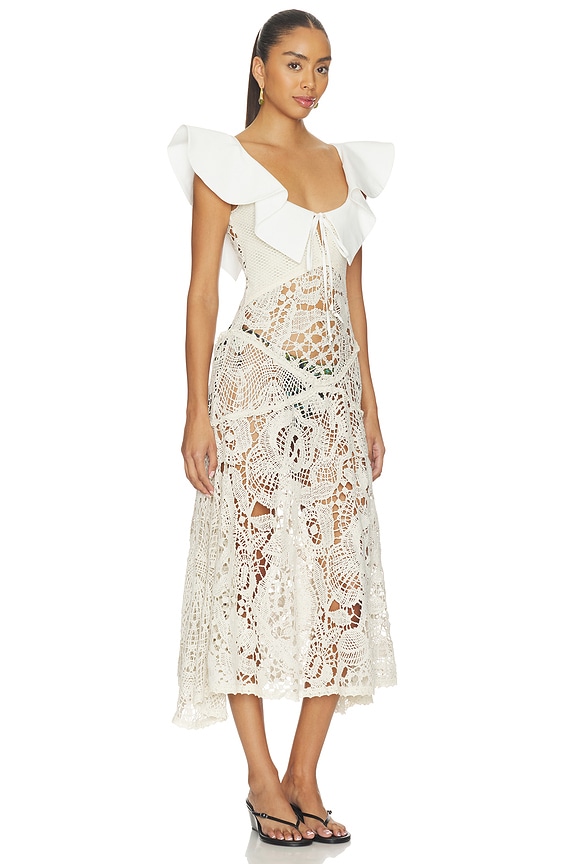 view 2 of 3 VESTIDO CAENES in Ecru
