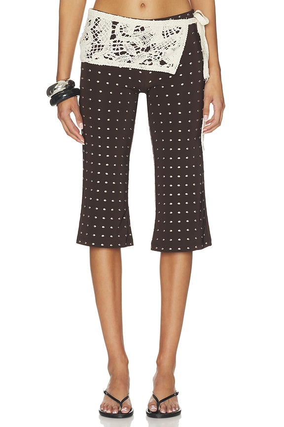 view 1 of 6 Gianna Pant in Brown