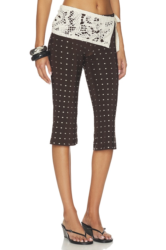 view 2 of 6 Gianna Pant in Brown