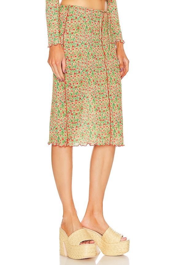 view 2 of 5 Joa Midi Skirt in Multi