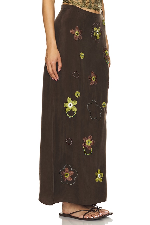 view 2 of 5 Noya Skirt in Brown