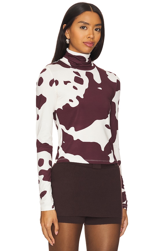 view 2 of 4 TOP CUELLO VUELTO CODY LONG SLEEVE in Multi