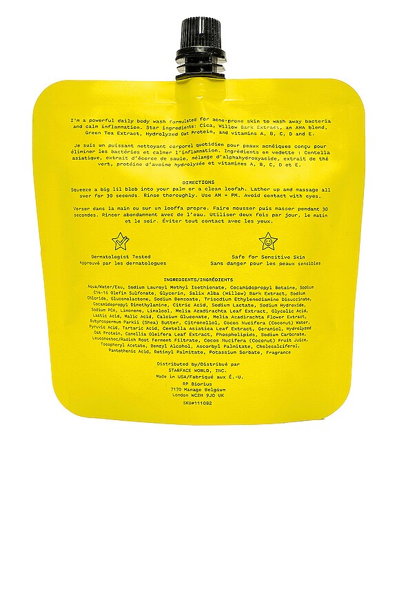 view 2 of 3 Outer Space Foaming Body Cleanser in 