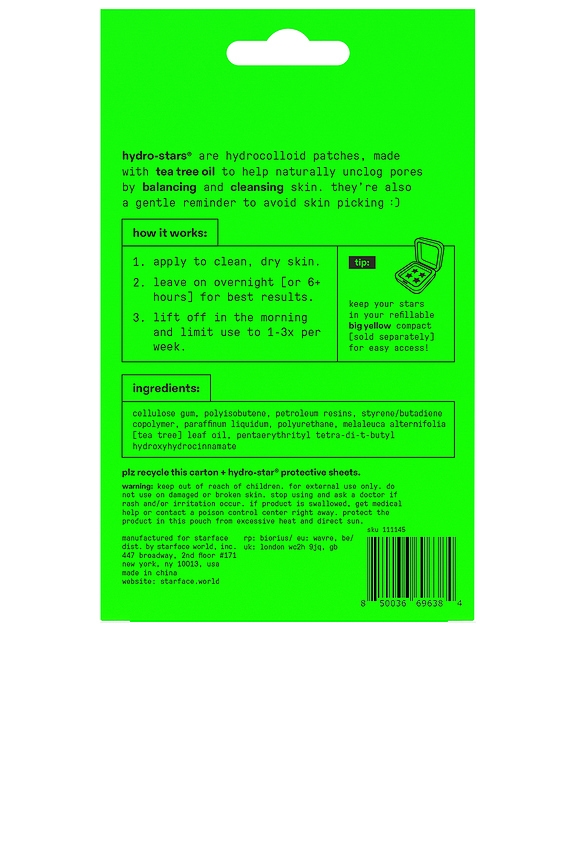 view 2 of 6 Hydro-Star + Tea Tree Patches in 