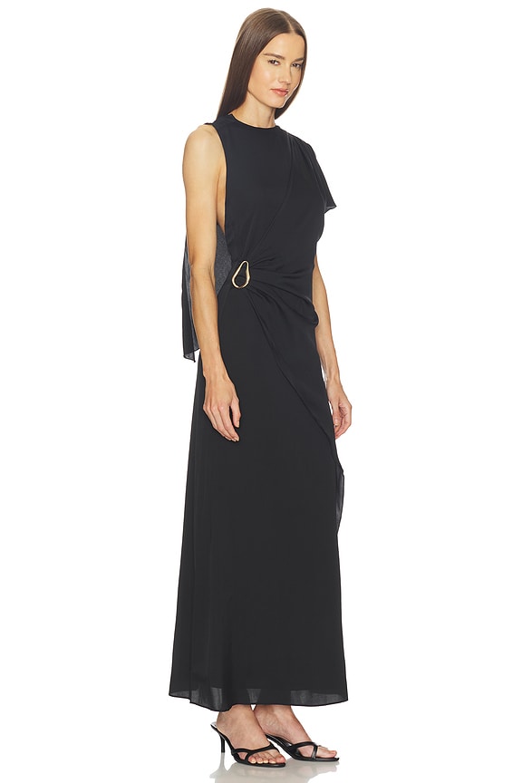 view 2 of 6 ROBE HALLIE in Black