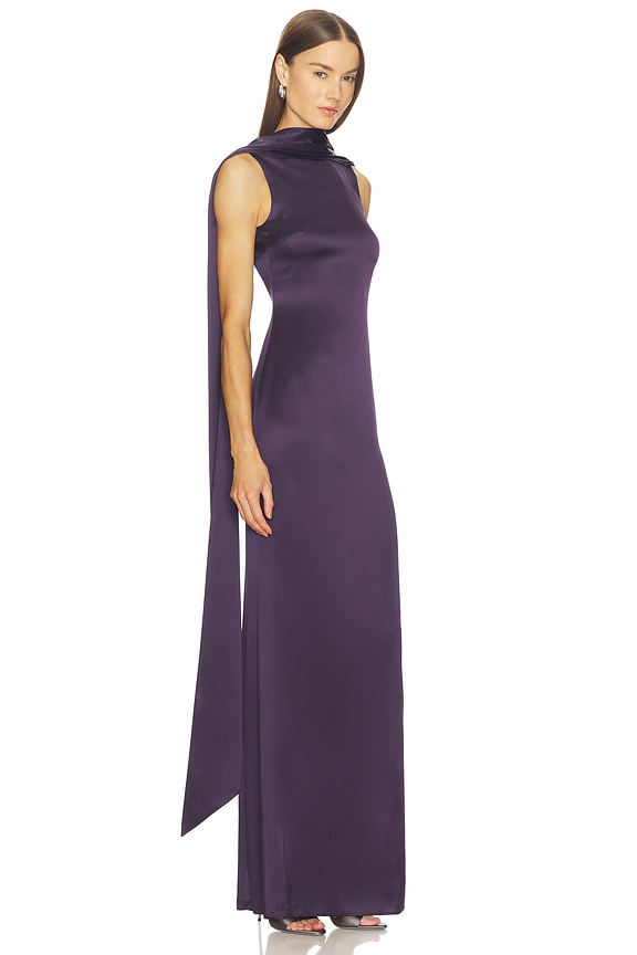 view 2 of 4 Harley Dress in Dark Plum