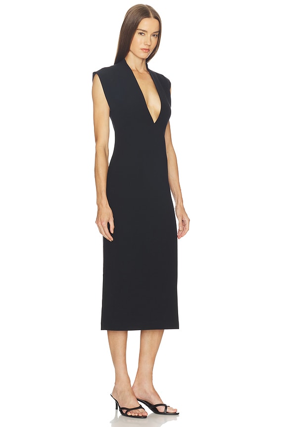 view 2 of 3 ROBE AVA in Black