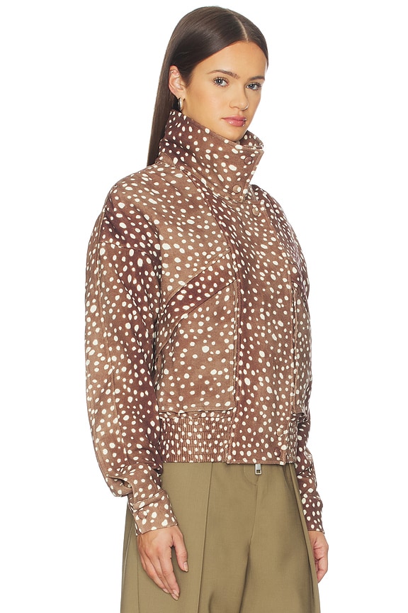 view 2 of 6 Blake Jacket in Fawn Print