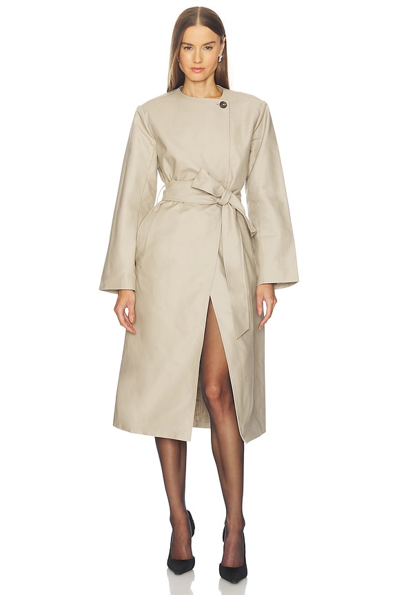 view 2 of 6 ABRIGO HUDSON in Dark Grey Beige