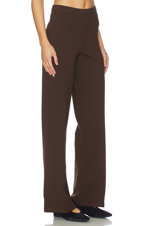 view 2 of 8 Carinnthia Knit Pant in Chocolate