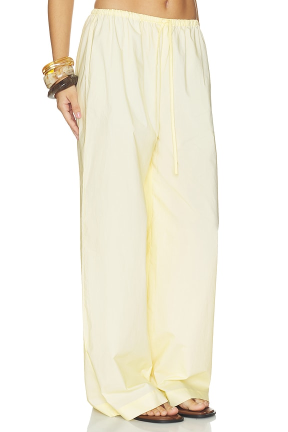 view 2 of 8 PANTALONES PALOMA in Butter Yellow