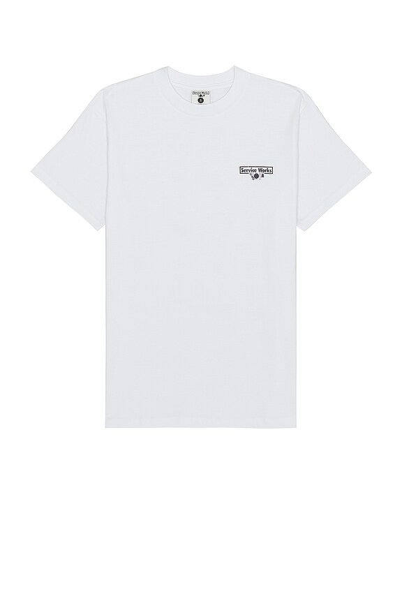 view 2 of 3 Wine Spill T-Shirt in White