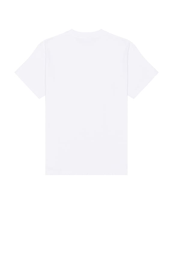 view 2 of 3 Waffle Pocket Tee in White