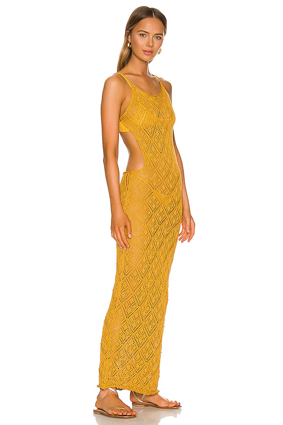 view 2 of 4 Jamaica Crochet Maxi Dress in Mango