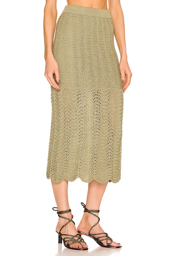 view 2 of 4 Valentina Skirt in Olive