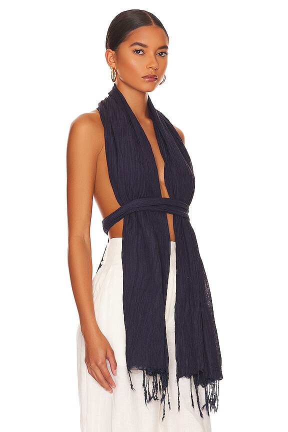 view 2 of 4 WRAP トップ in Indigo