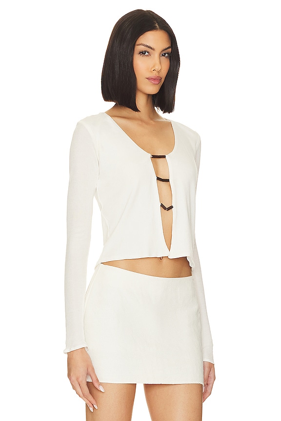 view 2 of 4 Rey Top in Ivory