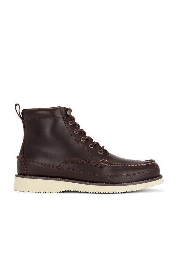 view 1 of 5 x One of these Days Tony Moc Boot in Chocolate Leather Smooth
