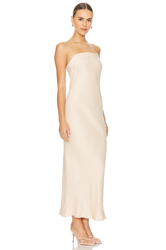 view 2 of 3 Cleora Dress in Oat