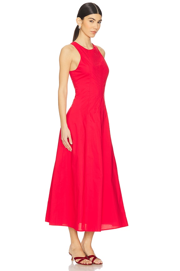 view 2 of 3 ПЛАТЬЕ DELFINA in Red
