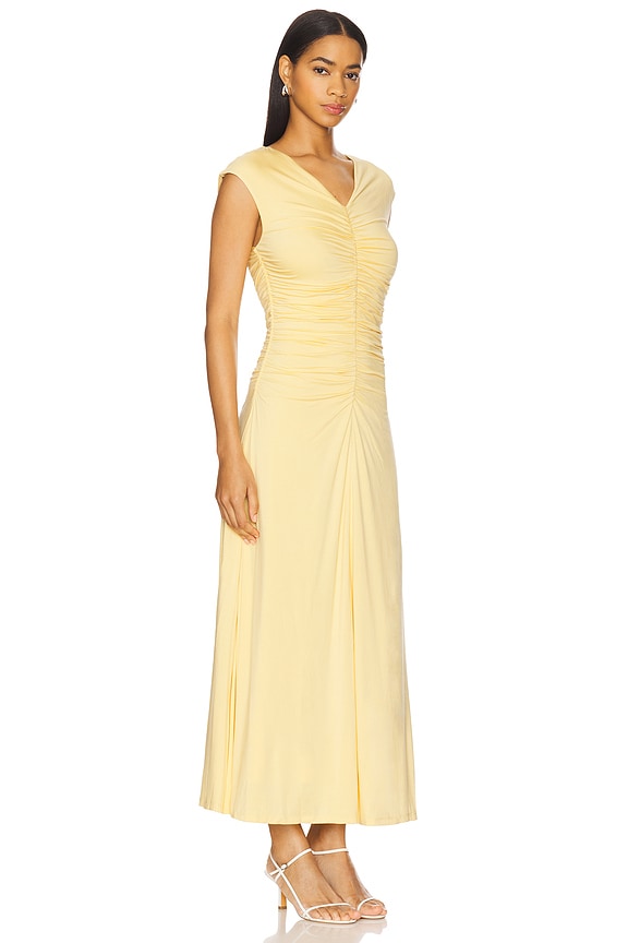 view 2 of 3 ROBE MILLIE in Yellow