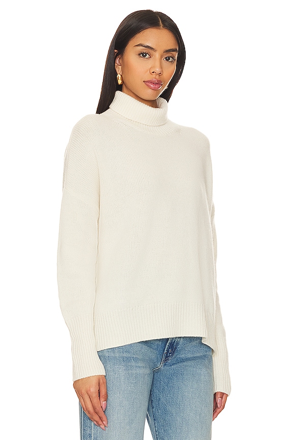 view 2 of 4 Pullover Turtleneck Sweater in Ivory
