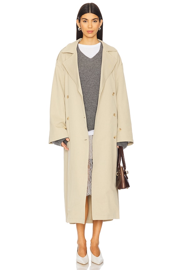 view 1 of 4 Balham Trench Coat in Khaki