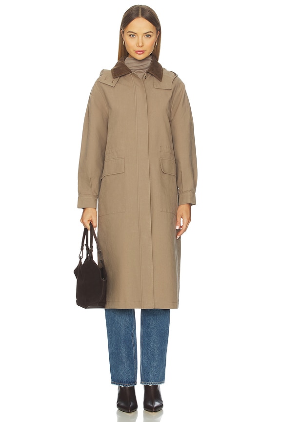 view 2 of 4 Jacob Coat in Brown