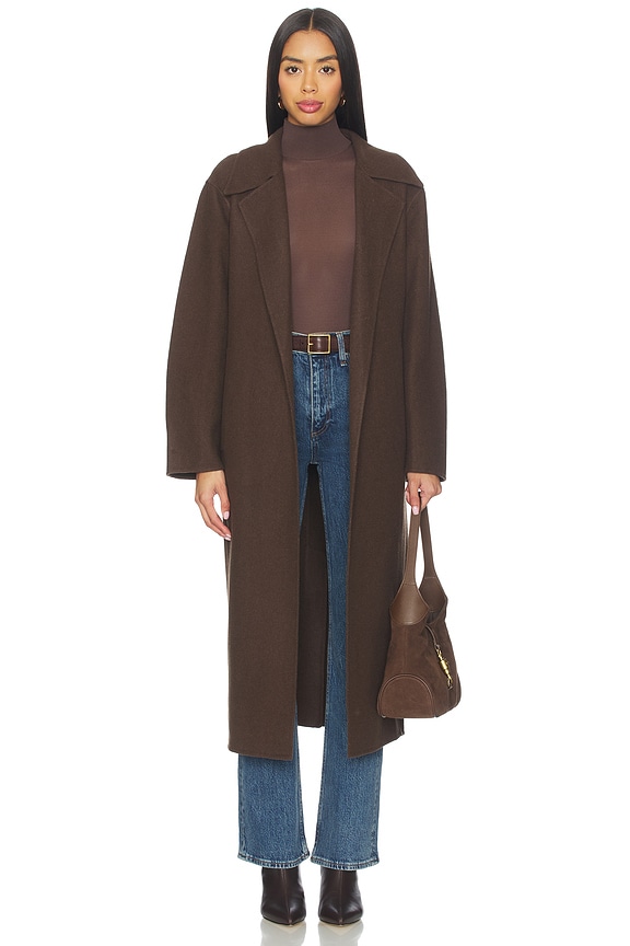 view 2 of 5 Kerrie Coat in Brown
