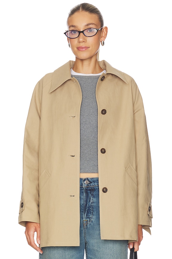 view 2 of 5 BLOUSON MELINE in Mushroom