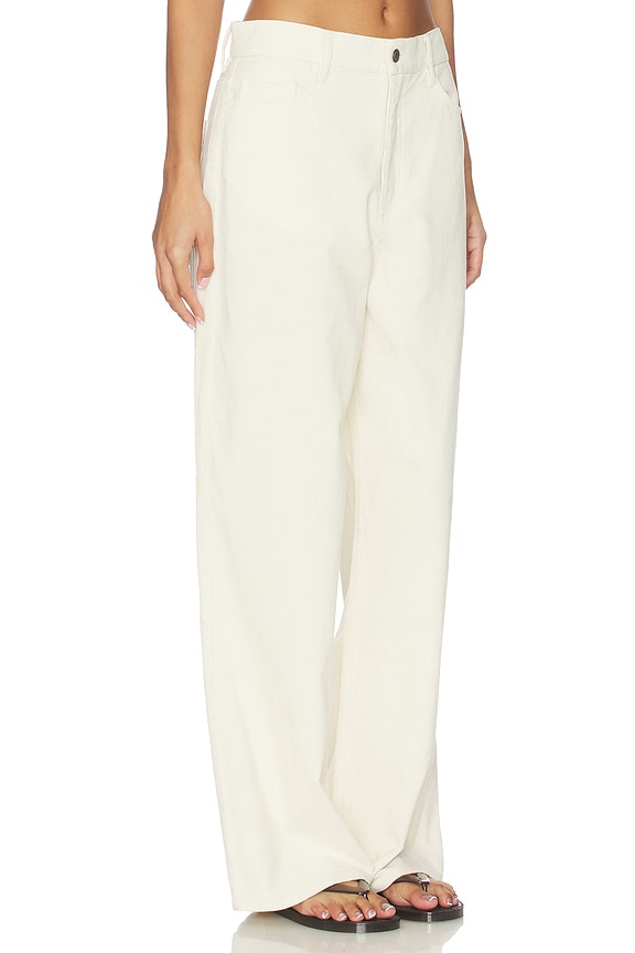 view 2 of 6 Roy Cord Pant in Cannoli Cream