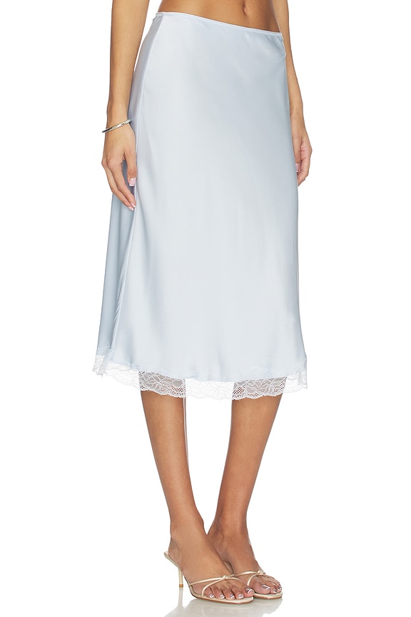 view 2 of 6 Alva Lace Hem Skirt in Plein Air