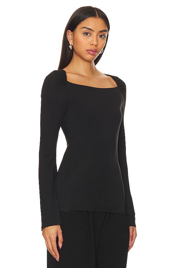 view 2 of 4 Megan Knit Top in Black