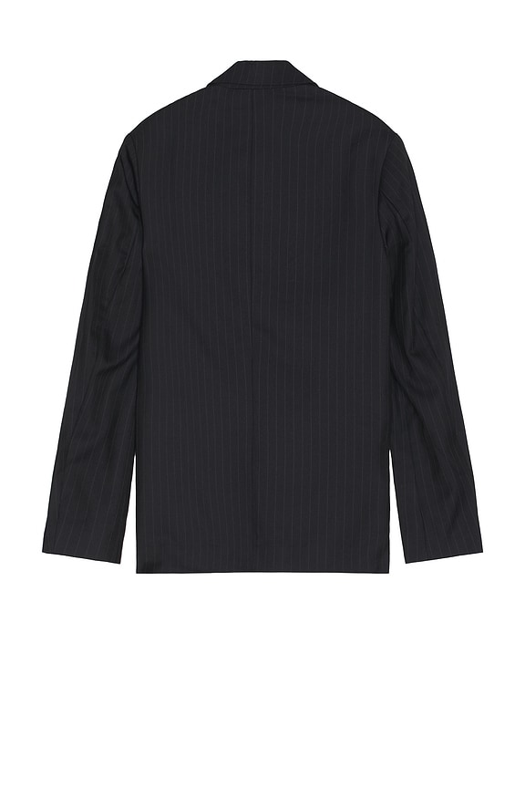 view 2 of 5 ジャケット in Black Pinstripe