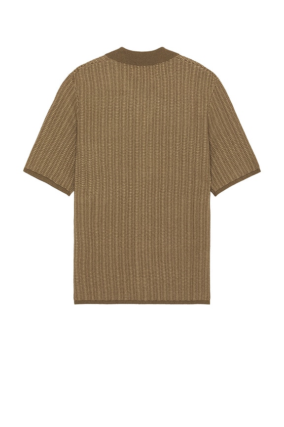 view 2 of 3 Sarphy's Short Sleeve Shirt in Canteen Melange