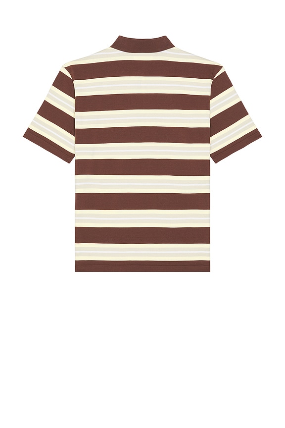 view 2 of 4 Sakevin Polo in French Roast Stripe