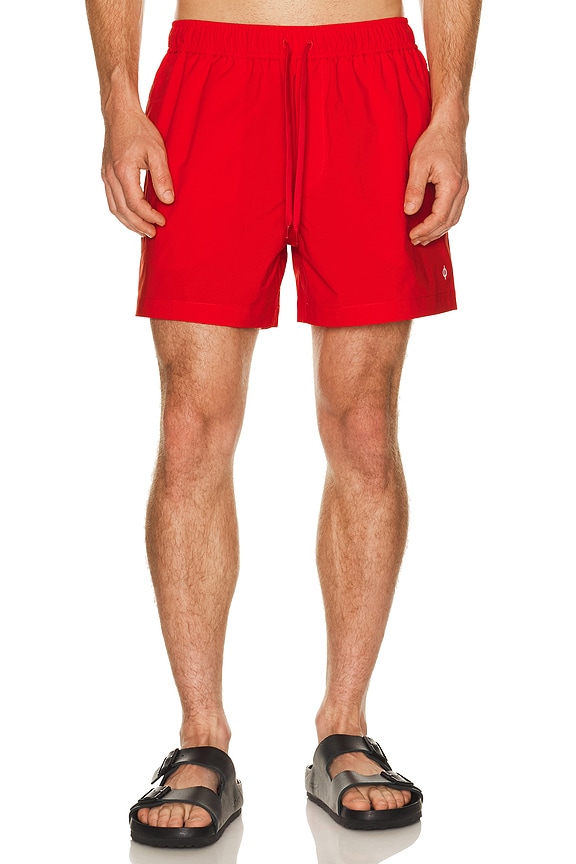 view 1 of 4 Moses Swim Shorts in Aurora Red