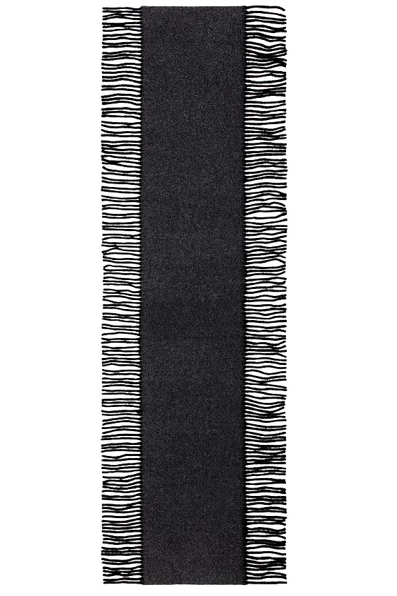 view 2 of 2 Safram Scarf in Grey Melange
