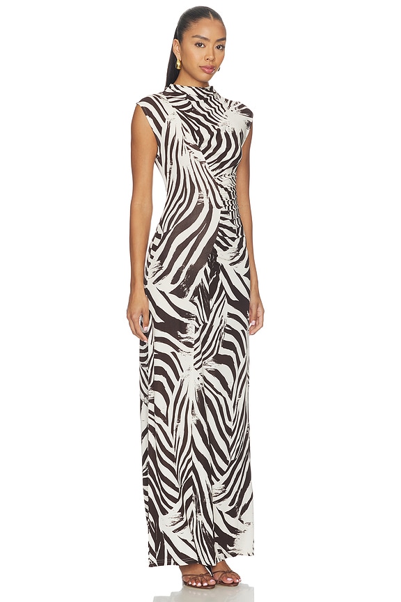view 2 of 3 VESTIDO SAANDRESSA in Faded Zebra