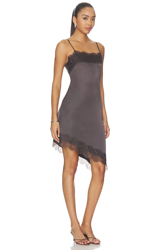 view 2 of 4 Saebba Lace Dress in Mulch