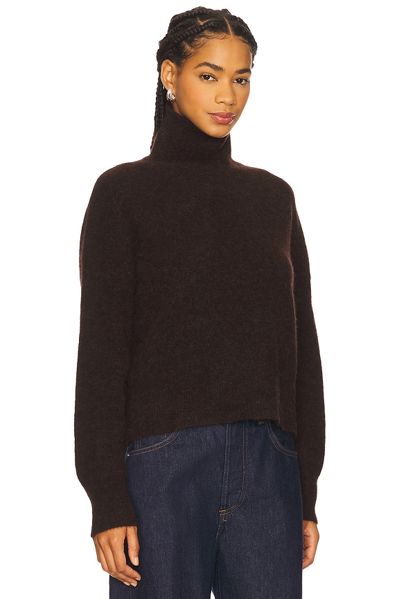 view 2 of 4 Nola Turtleneck in Black Coffee