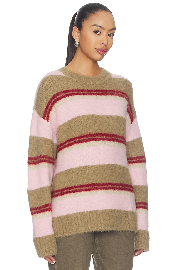 view 2 of 4 SAJEANNE  스웨터 in Lead Gray Stripe