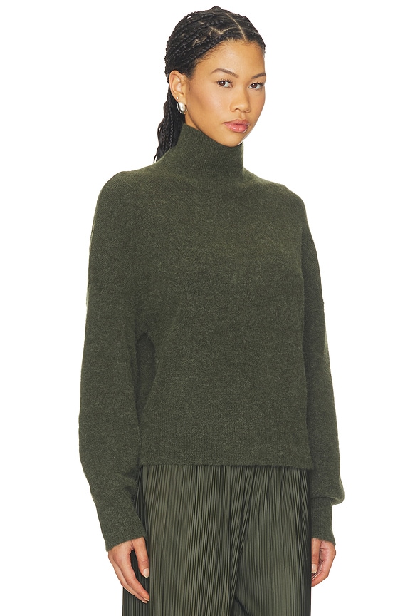 view 2 of 4 Nola Turtleneck Sweater in Forest Night
