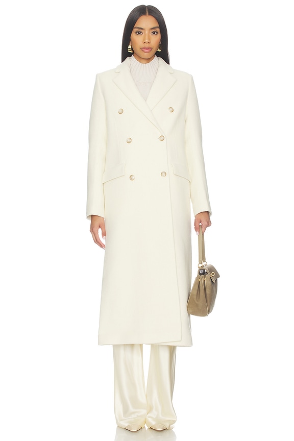 view 2 of 4 Falcon Coat in Clear Cream