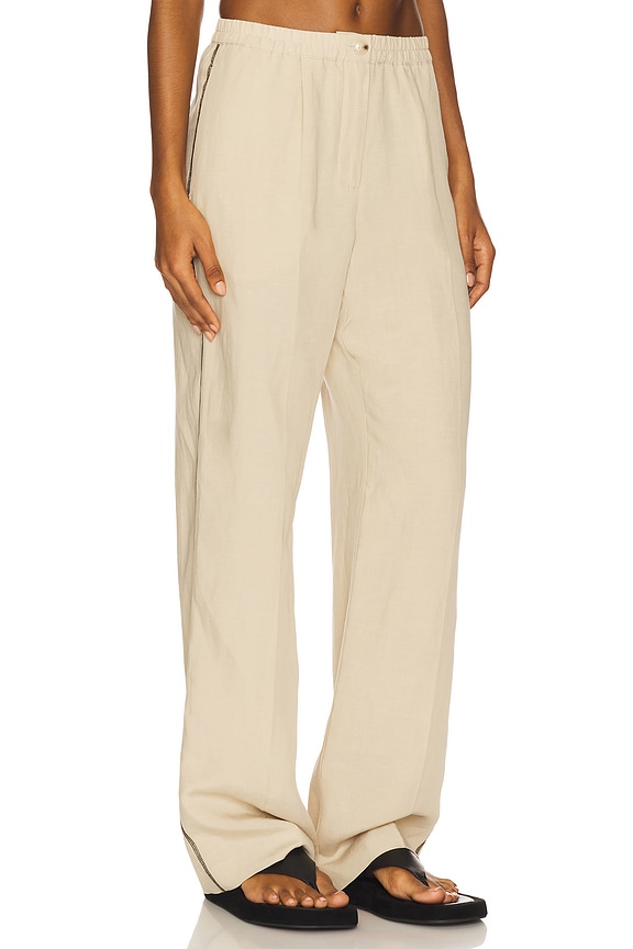 view 2 of 6 Satove Trousers in White Pepper