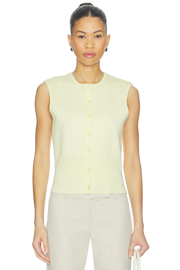 view 1 of 4 Saanne Top in Ethereal Green