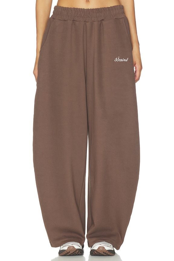 view 1 of 6 Barrel Pants in Brown